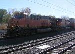 BNSF 3843 Leads North bound intermodal